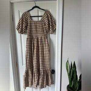 NWT Little Cottonwood Gingham Parker